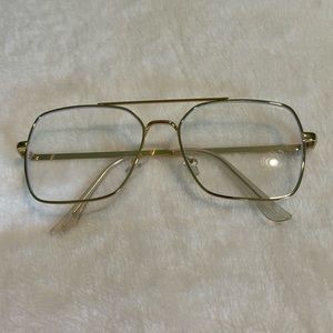 Vintage clear glasses